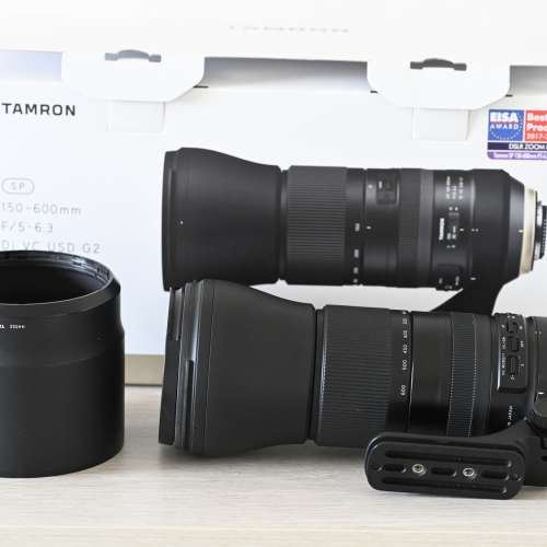 Nikon mount TAMRON SP 150-600 F5.6-6.3 DI VC USD 連 TAMRON 1.4倍 TC-X14N 增距鏡
