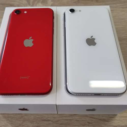 iPhone SE 2020 128GB 紅白兩部