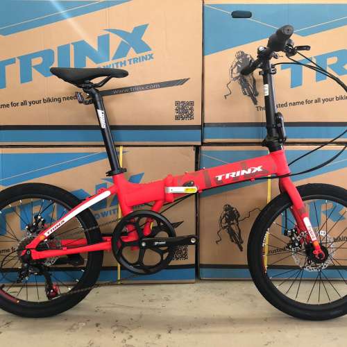 《免費送貨/送頭盔》TRINX FLYBIRD 1.0L - 7速 碟剎 20吋(406) 摺疊單車