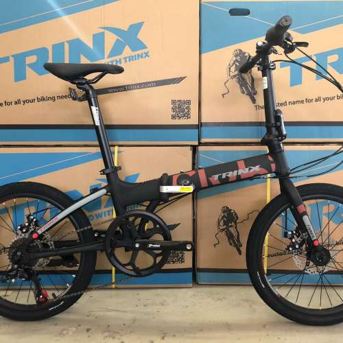 《免費送貨/送頭盔》TRINX FLYBIRD 1.0L - 7速 碟剎 20吋(406) 摺疊單車