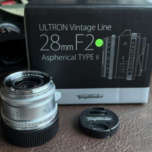 Voigtlander Ultron 28mm F2 v2 ASPH Type II  leica m mount