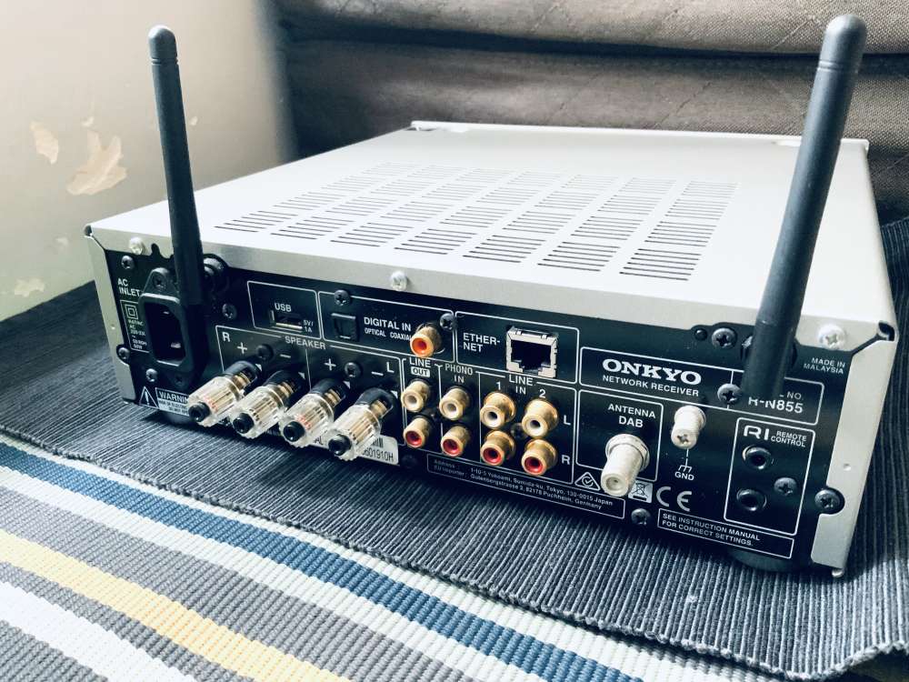 Onkyo R-N855 網絡串流播放擴音機（Music Network Streamer/Amplifier 