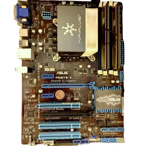 Intel Pentium G2020 + Asus P8B75-V + OCZ DDR3 1600 4GB (2GB*2)