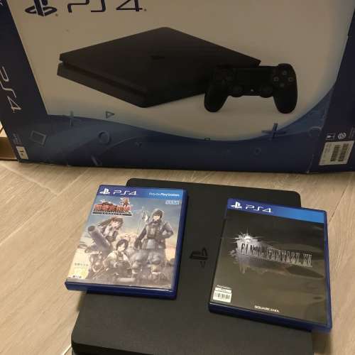 PS4 Slim 1TB 9.6 一手掣 2game