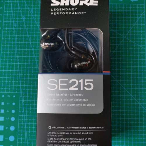SHURE SE215 有線監聽耳機