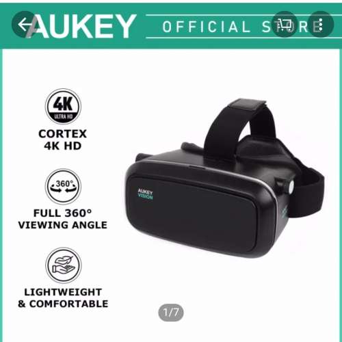 (清倉價) 全新行貨 Aukey VR-01 超級 3D VR 眼鏡