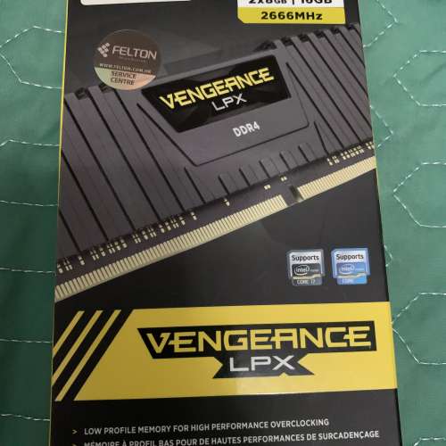Corsair VENGEANCE DDR4 2x8GB 2666MHZ
