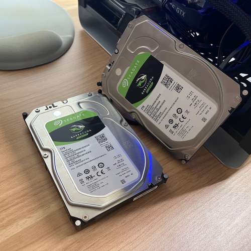 Seagate 2T HDD 硬盤*2