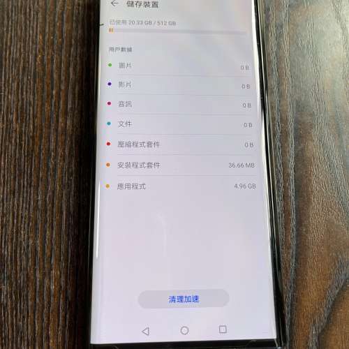 Huawei Mate Xs 5G 國際版 屏幕有兩個點