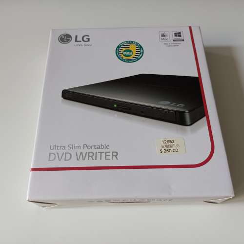 LG Ultra Slim Portable DVD Writer