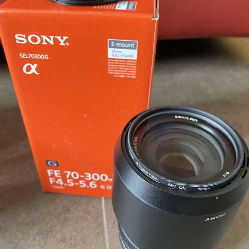 放售Sony SEL 70300G  F4.5-5.6 SEL70300G