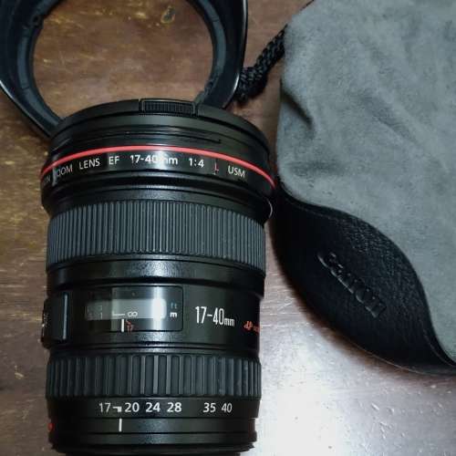 Canon EF 17-40L 90%new