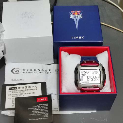 Timex red hot sale bull watch