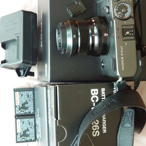 Fujifilm X-pro3 DR Black + Fujifilm 23mm F2 len