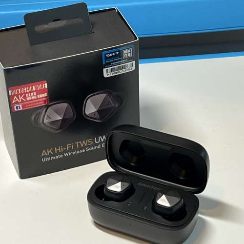 99% 新 Astell & Kern AK UW100 真無線藍芽耳機