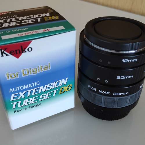 Kenko extension tube for Nikon 近攝環套裝