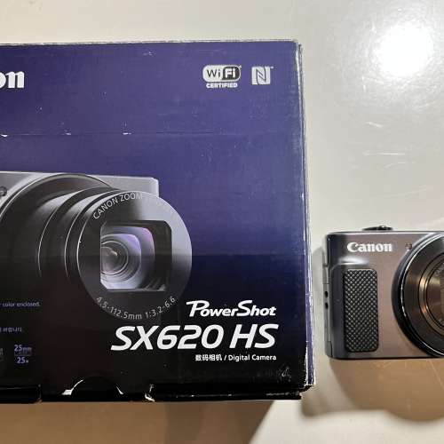 Canon Powershot SX620 HS 黑色數碼相機行貨
