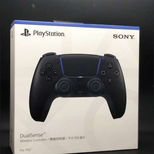 黑色PlayStation Wireless Controller For PS5