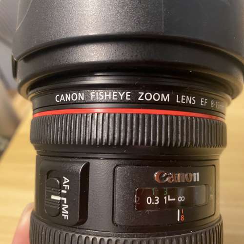 [90%new] Cannon EF 8-15mm F/4L Fisheye USM LENS