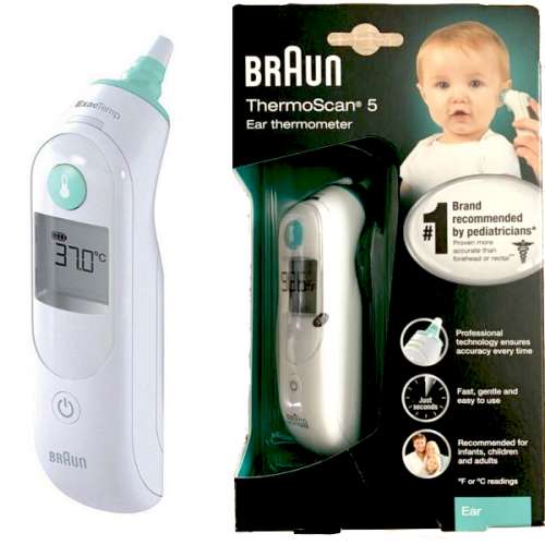 百靈牌 Braun Thermoscan Ear Thermometer IRT6020 耳溫計 溫度計 探熱器 耳探 體...