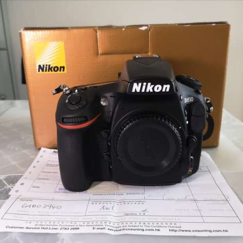 Nikon D810 95% new