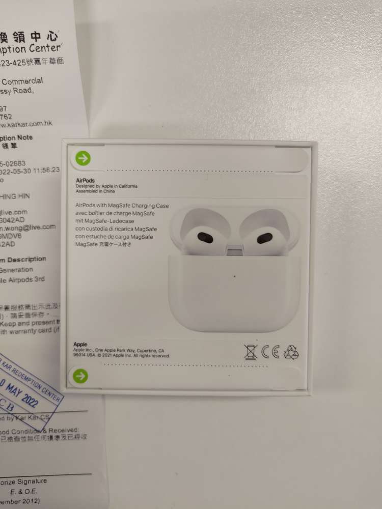 Apple Airpods 3 全新未開封- DCFever.com