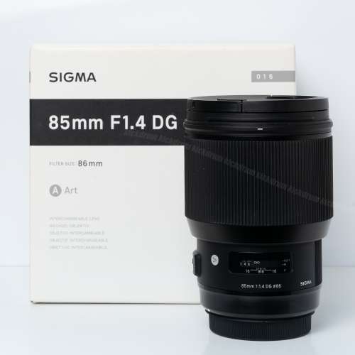 Sigma 85mm F1.4 DG HSM Art (Canon EF mount)