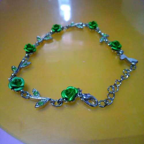 天使頸鏈，LOVE 頸鏈，玫瑰花手鏈