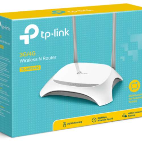 【全新】TP-Link TL-MR3420 3G/4G Wireless N Router