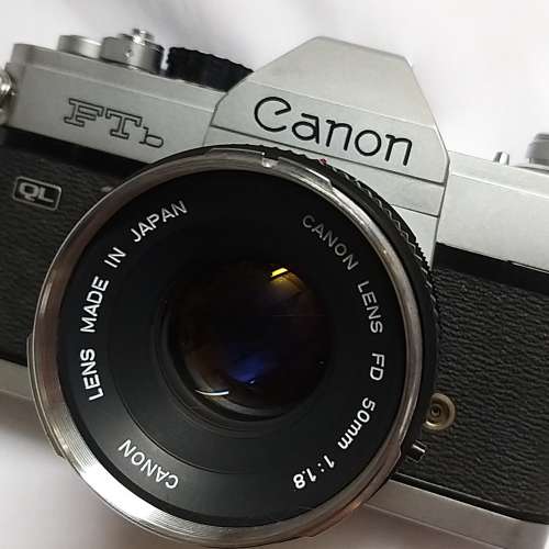 Canon FTb + FD50/1.5 菲林相機