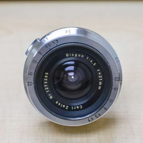德國製Carl Zeiss蔡斯 Biogon 21mm f4.5 contax rf for leica sony sigma Nikon canon