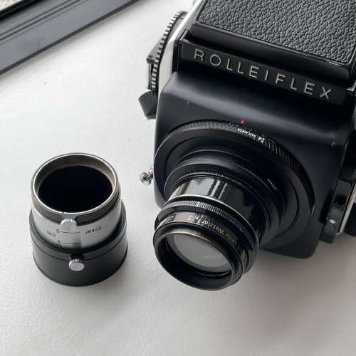 (Rolleiflex SL66 用）早期白鏡 Leica Hektor 135mm f4.5 鏡片靚