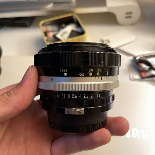 Nikon Nikkor S 55mm f1.2 non ai mount