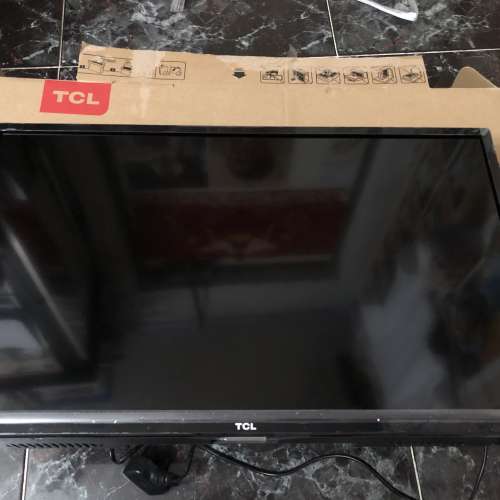 99% 新｛TCL 電視機 - 高清LED 窄邊框 24" D3100 Series HD TV 24D3100｝