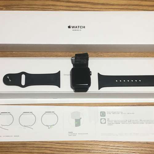 Apple Watch Series 3 (38mm) GPS 太空灰