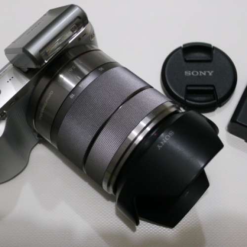 Sony 銀色 NEX-C3 +18-55mm OSS lens