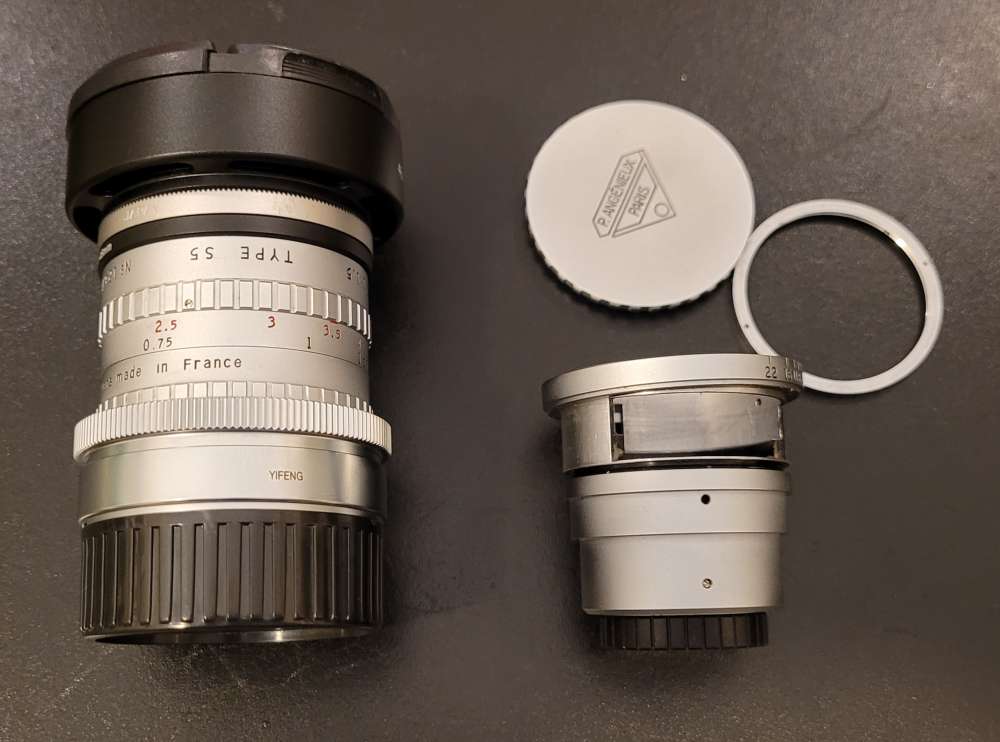 ジャンク品 Angenieux 50mm f1.5 TYPE S5 Cマウント