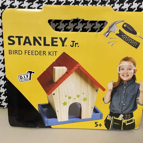 全新Stanley Jr. 兒童組裝模型 喂鳥套裝 吊臂車套裝