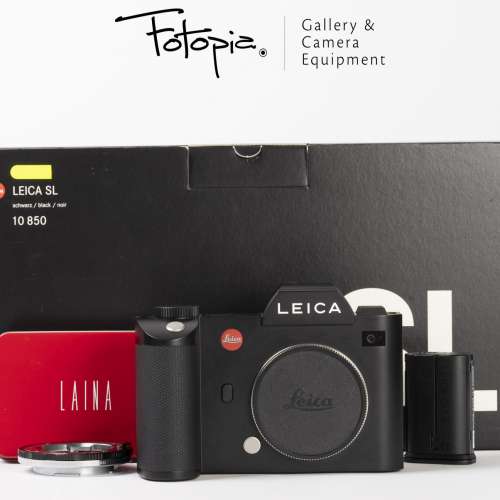 || Leica SL (Typ 601) with LAINA M-L Macro adapter & extra battery ||