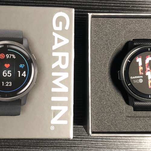 GARMIN VENU2 GPS 智能手錶 中文版 石墨黑  香港行貨 有單有保養