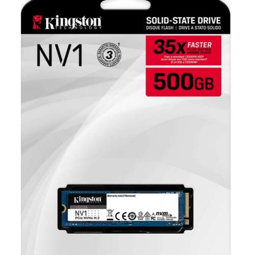 Kingston NV1 500GB NVME SSD