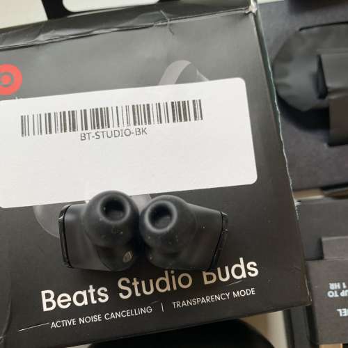 99%New Beats Studio Buds True Wireless Earphones - Black 保到11-8-2022