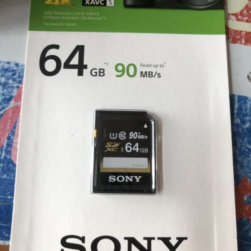Sony 64gb sd card