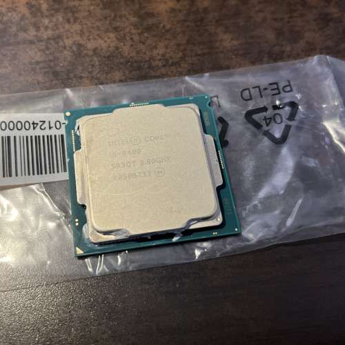 Intel 8400 CPU, i5-8400, 2.8GHZ