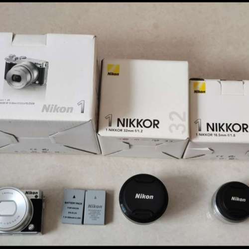 Nikon J5 連3支鏡頭