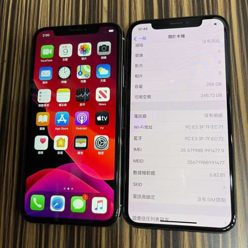 iPhone X 256GB!$1400no face id