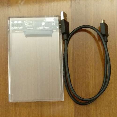 新淨 Orico USB3.0 外置硬碟盒 (適合 2.5" SATA SSD/硬碟)