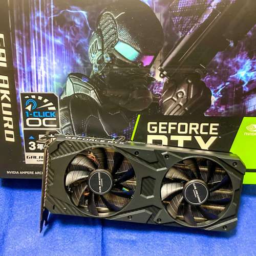 日版Galax GalaKuro NVIDIA RTX 3060 TI 8GB - DCFever.com