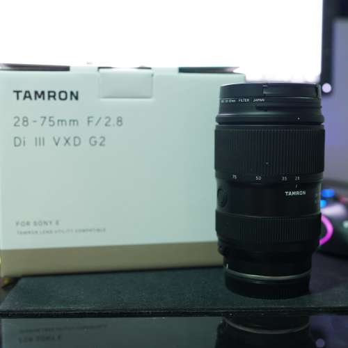 Tamron 28-75mm F2.8 Di III VXD G2 (Sony FE-mount) 行貨 99.9% new