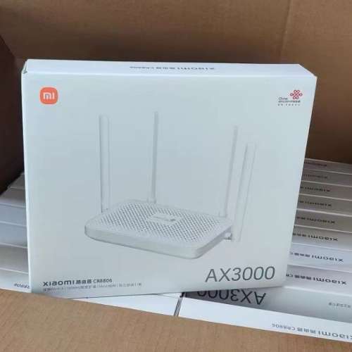 全新小米 AX3000  wifi6  全千兆端口  雙頻無線路由器 mesh家用高速5g穿墙